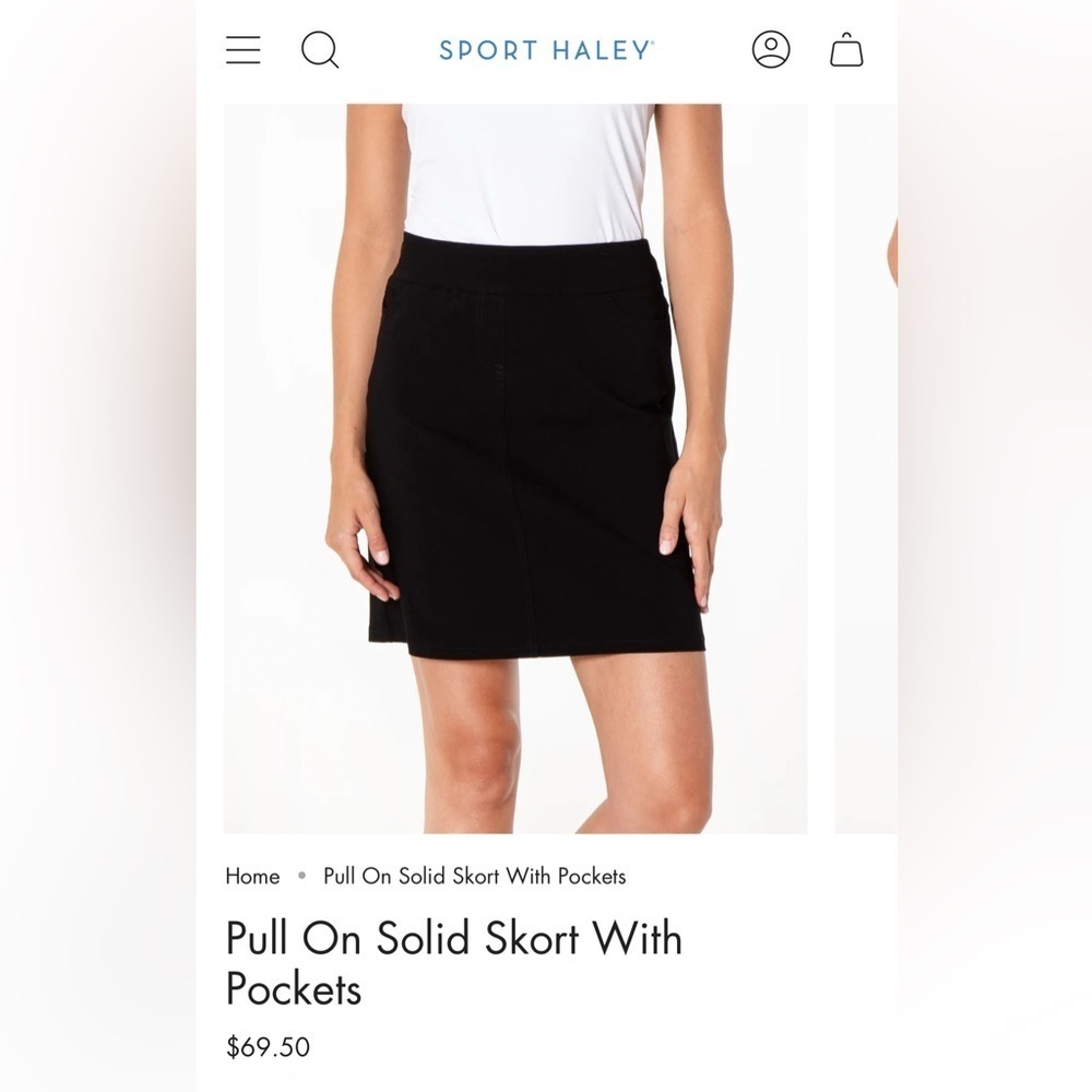 Sport Haley Women's Black Skort